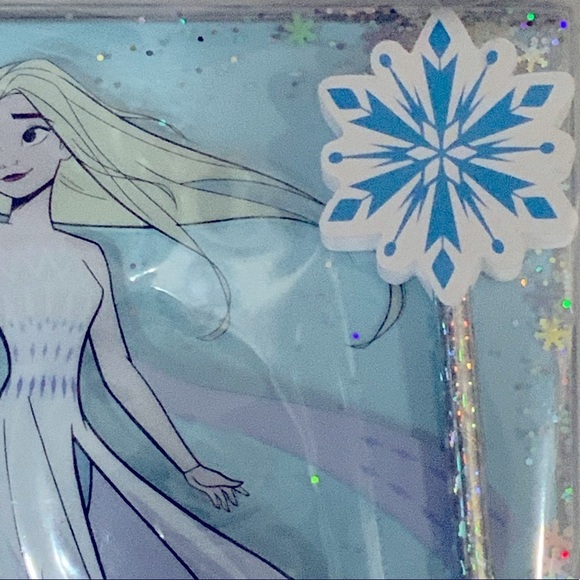 Disney Frozen II Memory Maker Journal Diary Activity Pad Pen Set Elsa Blue NEW - Picture 2 of 14